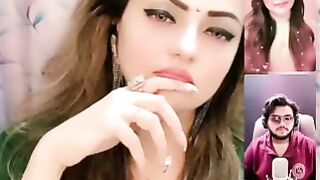 Indian beautiful hot item girls Pk Panismant bigo live show
