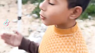 كلام جميل من طفل غزاوي
