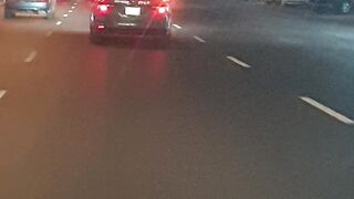 Night driving Saudi arabia
