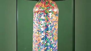 See how products are react after crushing