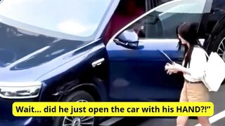 This Car Opens Its Door When You Wave… Like Magic!