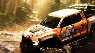 Off road racing car motorcra