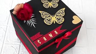 Chocolate explosion box ❤️???? _birthdaygift