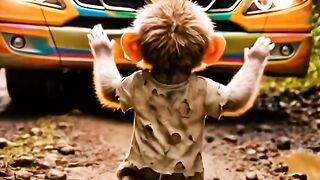 This Baby Monkey_s???? Kindness Saved an Entire Bus of People