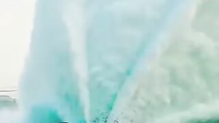 Have you ever seen such a spectacular flood?#foryou #science #knowledge #interesting #education