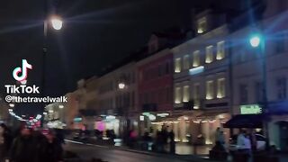 Poland counter view in night