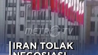 Iran dengan tegas menolak berunding dengan amerika serikat di tengah meingkatnya ancaman militer yg di lontarkan Donal trump