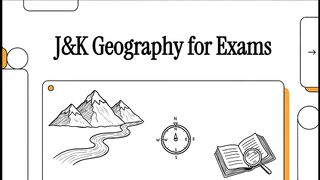 **J&K Geography | Complete Physical & Political Geography ????**