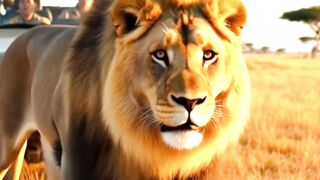 A tense, high-stakes safari encounter