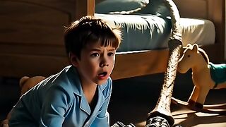 Something Waited Under His Bed #horror #shorts #shortsfeed