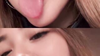 lidahnya ngilu banget