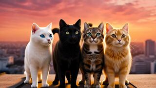 Os felinos mais amados da internet estão de volta em "As Novas Aventuras dos 4 Gatos"!