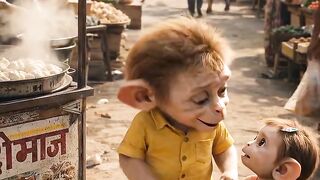 Bh‍olu Monkey Story ???? _ From Pain to Succe