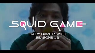 All Squid Game Challenges From Seasons 1-3 (Compilation) | Netflix ENG SUB