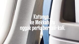 Banyak yang bilang,ke Mekkah itu cukup sekali