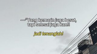 Hanya perlu yakin kita bisa