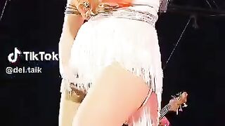 Hollywood Celebrities Seductive Actions on Stage