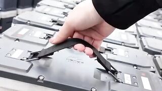 First -person view of a drone show with tens of thousands of drones.