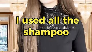 i used all the shampoo