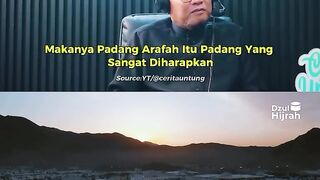 Kalau merasa gak punya dosa, gak perlu Haji.