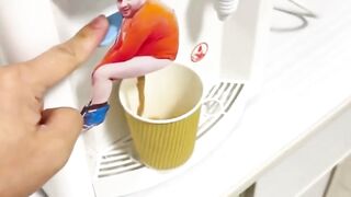 Dispenser Paling Nyeleneh! Buka Kran, Kok Begini Keluarnya?