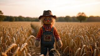 cute scarecrow