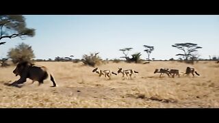 A group of Jackals attacked the king of the Jungle.mp4.2026