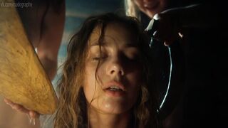 Tatyana Babenkova and others naked in the series "Free Charter"