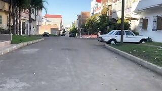 The crying cat tries to lead me every time to the car where there is food.