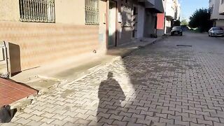 As we meet each group of cats, one of them approaches us to tell us they are hungry.