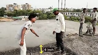 __How to check the thickness of slab while casting SLAB__ ????✅????_♂️ #viral #civilengineer #shorts.mp4