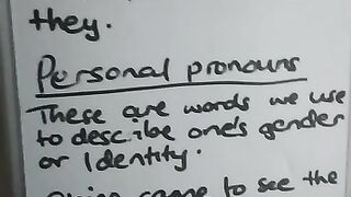Personal pronouns