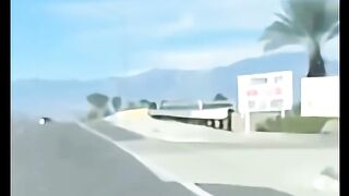 Dude makes an amazing art that gives illusion when you drive by