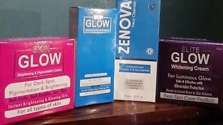 Skin Glow Brightening Pigmentation Cream and Face Wash Elite glow Whitening Cream zenova face cleansercleanser