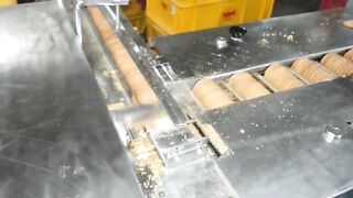 biscuit manufacturing prepration machine in factory all process