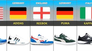 Shoes brands from different countries