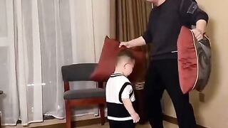 New cute Chinese kid funny video ☺
