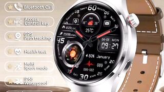 ساعة ذكية 4 Pro بشاشة AMOLED – أداء قوي وتقنيات متقدمة للرجل العصري 2026