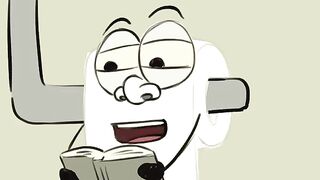 POV: Toilet paper minds its own business????