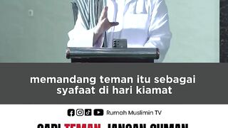 Yuk Cari teman yang ajak kita ke syurga