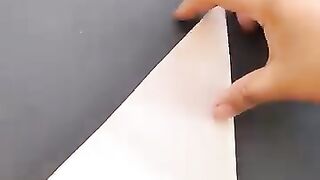 حرفة ورقية يدوية ???? درس تعليمي للحرف الورقية