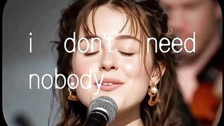 I DON'T NEED NOBODY SONG