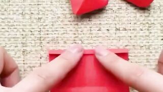 Ordinary Paper Turned into a Love Shape? Check Out the Folds!