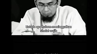 Hukum Meninggalkan Sholat Wajib