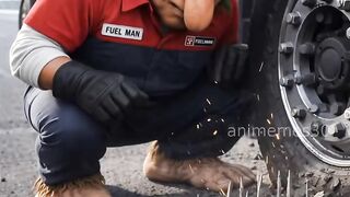 The wood man