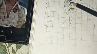 Zubeen garg sketch steps by step