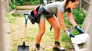 She Turned a Messy Backyard into the Perfect Family Night Spot