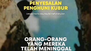Penyesalan penghuni kubur