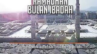 Ramadhan Bulan Ibadah