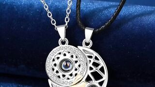 Moon and Sun pendant